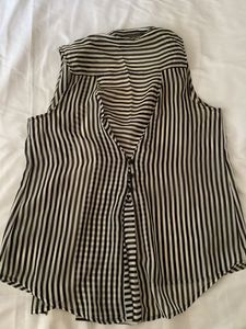 Striped Sleeveless Top