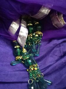 Purple Embroidered Anarkali Dress