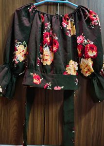 Floral Off-Shoulder Top