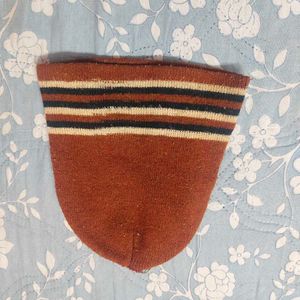 Fred Perry Striped Beanie Hat