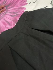 Pleated A-Line Skater Skirt