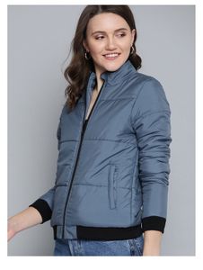 Blue Puffer Jacket