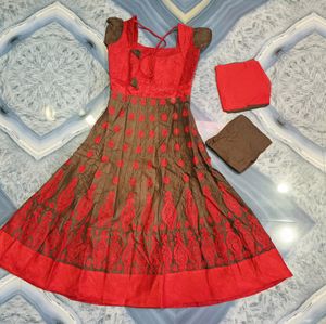 Cotton Anarkali