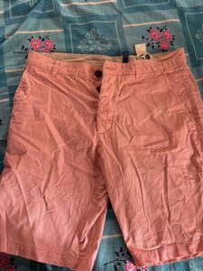 H&amp;M Divided Pink Shorts 2 nos