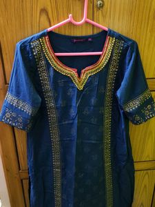 Elegant Blue Kurta