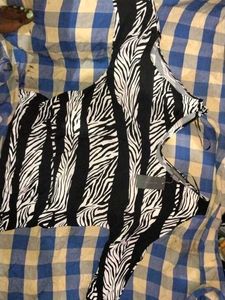 Zebra Print Top