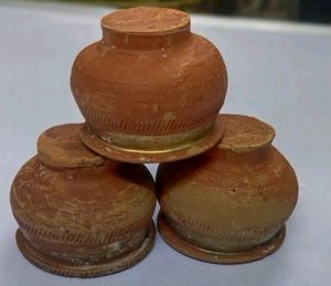 Mud Dinner set 14 pic Large container Mutka cups