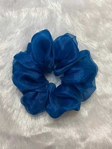 Blue Organza Srunchies🎀😀