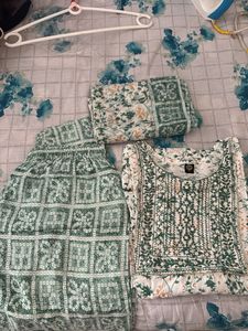 Elegant Printed Kurta Set