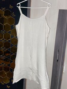 White Slip Dress