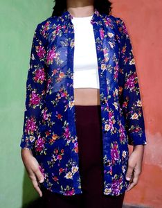 Transparent Floral Shirt For Women✨