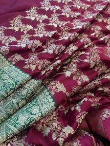 Pure Silk Jungla Banarasi
