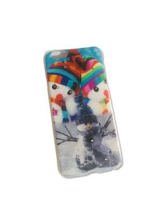 Snowman family phone case