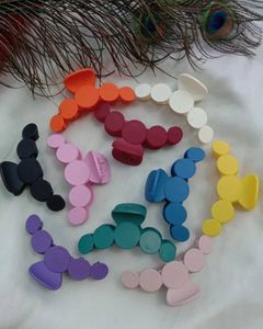 Colorful Hair Claw Clips