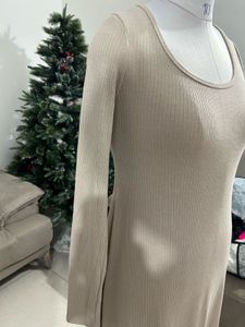 Ribbed Bodycon Dress from MANGO