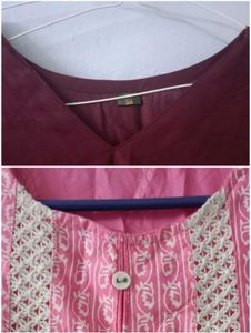 Kurti And Naira Cut Combo