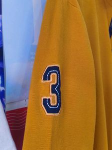 Vintage Mustard Long Sleeve Polo