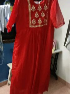Red Kurti Umbrella   Type