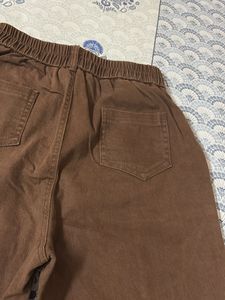 Brown joggers