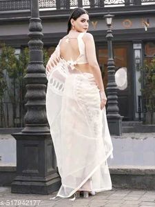 Partywear Organza Saree 💓