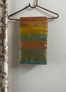 Tissue Silk Saree With Running Blouse