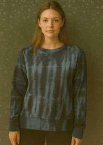 Blue Tie-Dye Sweatshirt