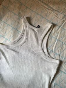 HM PRINTED VEST TOP/TANK TOP , Size : M