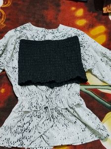 Striped Off-Shoulder Top