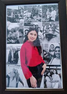 Personalized Birthday Photo Calendar Frame