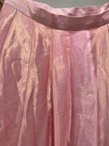 Blush coral Skirt And Choli
