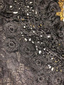 Elegant Black Lace Top