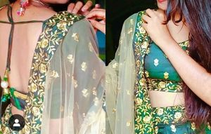 Green Lehenga