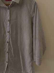 Striped Button-Down Shirt