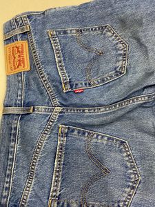 Levis High Waisted Straight Flared Jeans