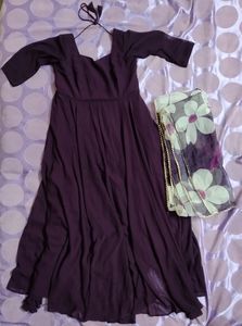 Gown With Dupatta