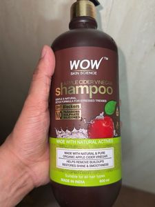 Wow Apple Cider Vinegar Shampoo (600ml)