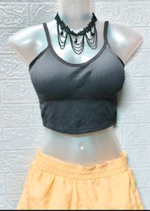 Comfortable Grey Bra Size 34-36