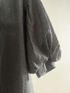 Black &amp; White Checkered Dress