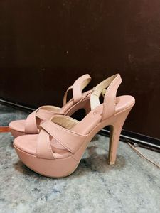 Nude Platform Heels