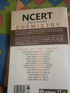 12th Chemistry NCERT Solutions