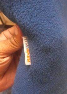 Wildcraft Men&#39;s Blue Fleece Jacket