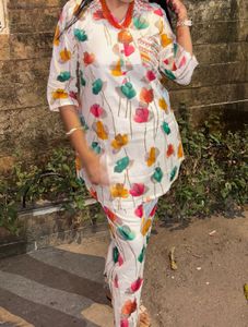 Floral Cord Set