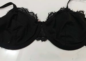 Elegant Black Lace Bra