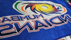 Mumbai Indians Large Flag ipl Cricket