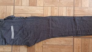 Gray Casual Track Pants skinny