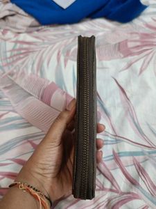 Brown Checkered Wallet Louis Vuitton copy