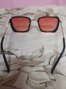 Red and Blue Tinted Sunglasses(Linda Farrow)