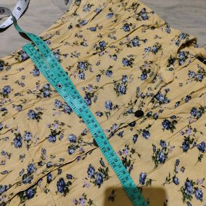 🌼 Elegant Yellow Floral Maxi Dress 🌼