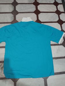 Stylish Blue Polo T-Shirt