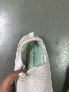 White Skechers Ultra Flex Slip On